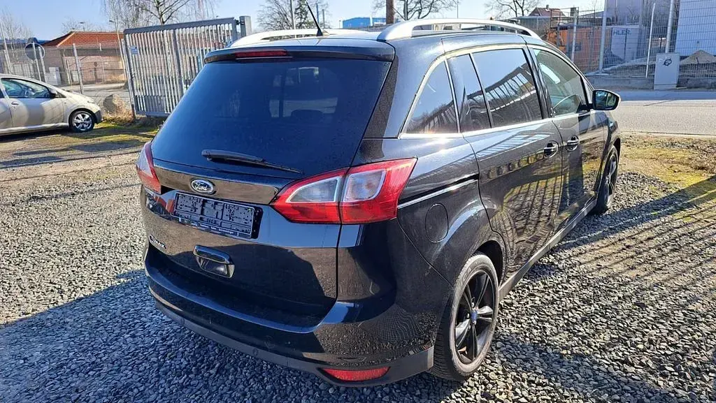 Gebraucht Ford Grand C-Max Champions Edition 125 PS (91 kW) 2012 Schwarz Van / Kleinbus