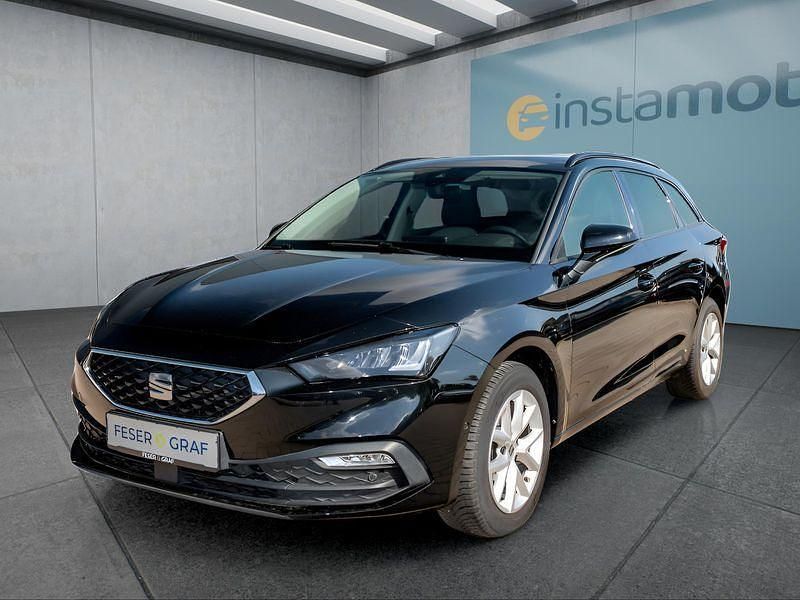 Schwarz Gebraucht 2021 Seat Leon Kombi | 19.949 € (Guter Preis) - Bild 1/4