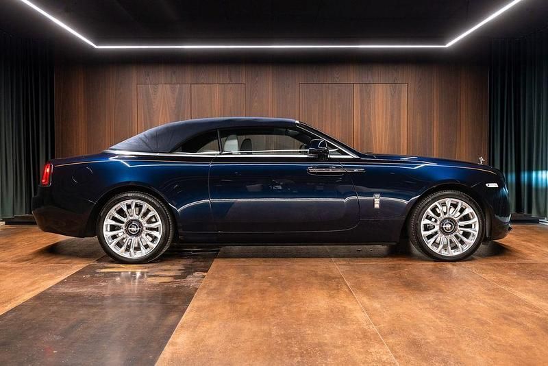 Blau Gebraucht 2021 Rolls Royce Dawn Cabrio | 399.900 € - Bild 1/4