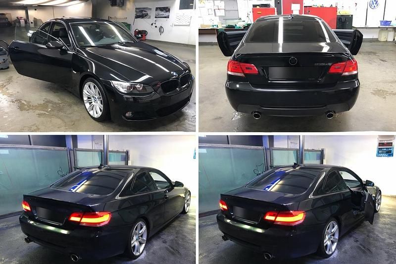 Schwarz Gebraucht 2008 BMW 335 Shadowline Coupé | 11.500 € (Fairer Preis) - Bild 1/4