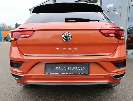 Gebraucht VW T-Roc R-line 150 PS (110 kW) 2020 Orange SUV