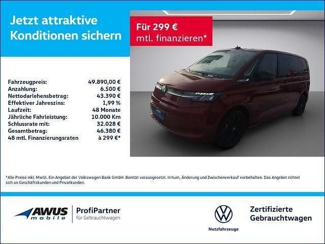 Gebraucht VW Multivan Goal 150 PS (110 kW) 2025 Fortanarot Van