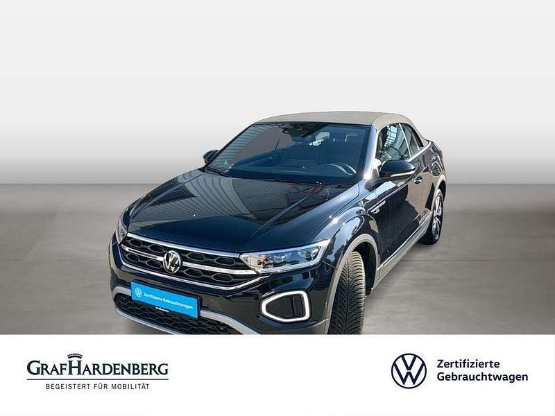 Deep black perleffekt Gebraucht 2024 VW T-Roc Cabriolet Move Cabrio | 31.888 € (Guter Preis) - Bild 1/4