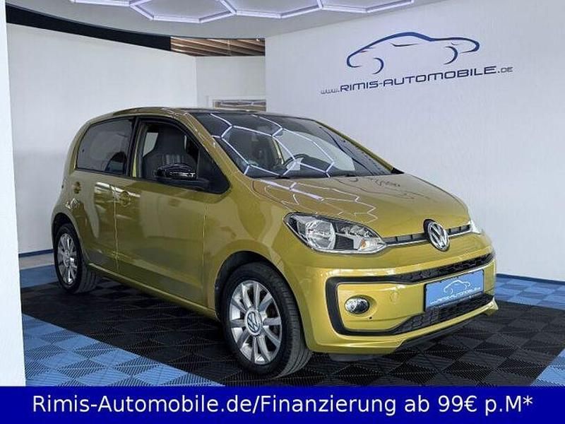 Second-hand VW up! 100 CP (73 kW) 2017 Galben Hatchback