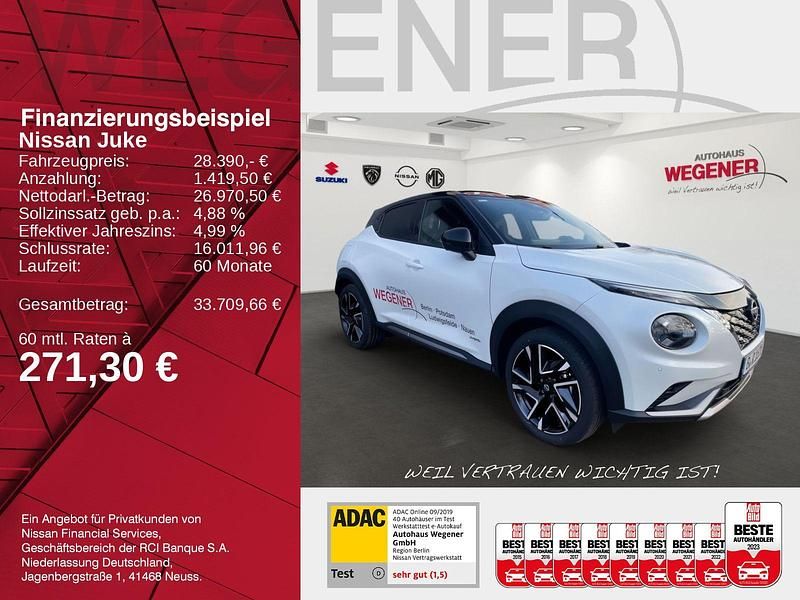 Gebraucht Nissan Juke 360º 143 PS (105 kW) 2025 Weiß SUV