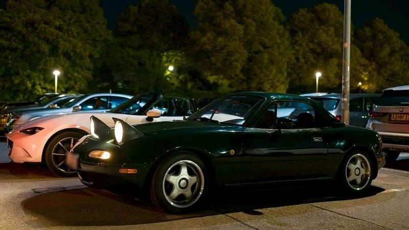 Gebraucht Mazda MX5 90 PS (66 kW) 1995 Grün Cabrio
