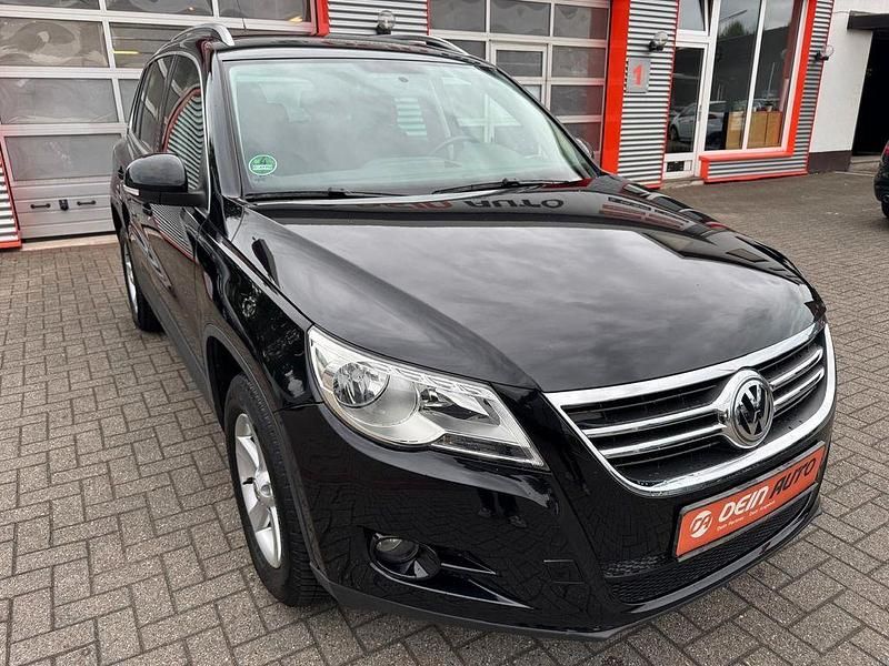 Schwarz Gebraucht 2009 VW Tiguan Sportline SUV | 9.990 € (Fairer Preis) - Bild 1/4