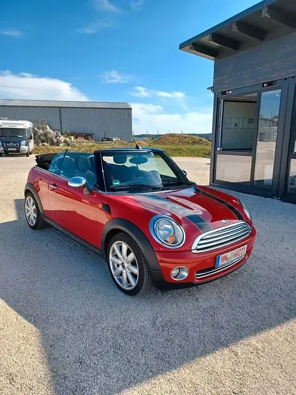 Gebraucht Mini Cooper Cabriolet 122 PS (89 kW) 2009 Rot Cabrio