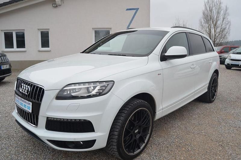 Gebraucht Audi Q7 S-Line 204 PS (150 kW) 2015 Weiß SUV