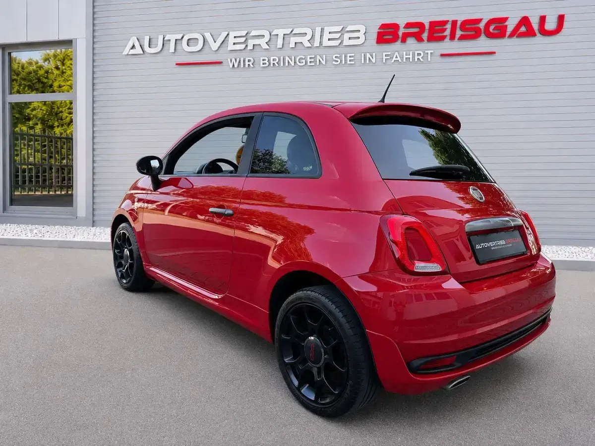 Gebraucht Fiat 500S Sport 69 PS (50 kW) 2018 Rot Kleinwagen