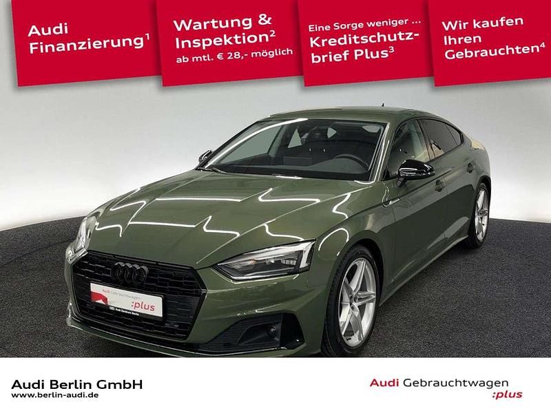 Second-hand Audi A5 Advanced Plus 165 CP (121 kW) 2022 Verde Coupe