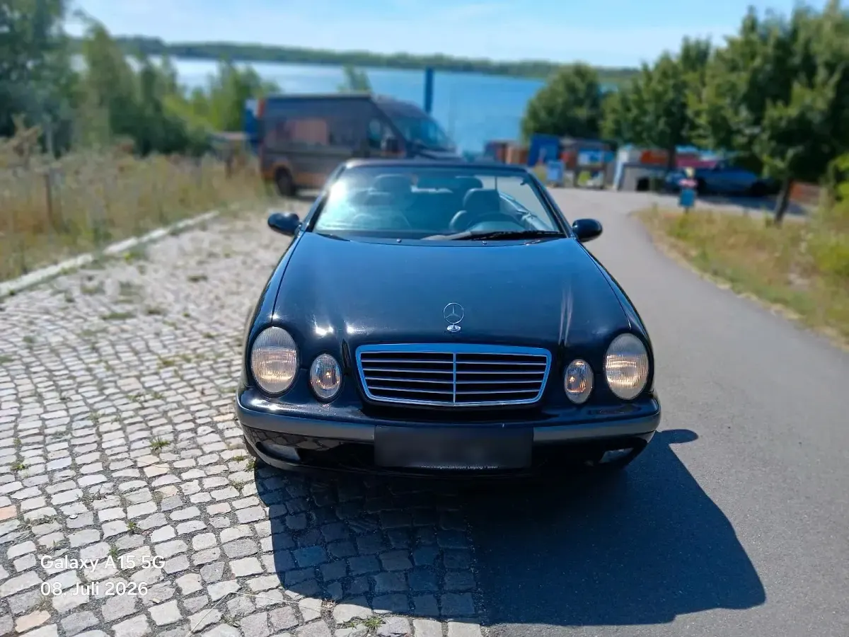 Gebraucht Mercedes CLK200 AMG 163 PS (119 kW) 1998 Schwarz Cabrio