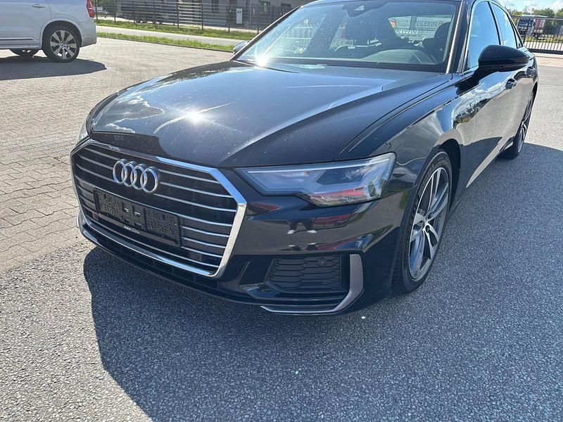 Schwarz Gebraucht 2019 Audi A6 S-Line Limousine | 22.499 € (Teuer) - Bild 1/4