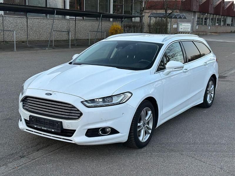 Gebraucht Ford Mondeo Titanium 150 PS (110 kW) 2017 Weiß Limousine