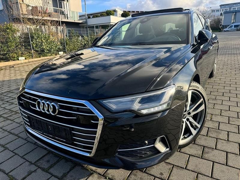 Schwarz Gebraucht 2021 Audi A6 S-Line Kombi | 21.980 € (Superpreis) - Bild 1/4