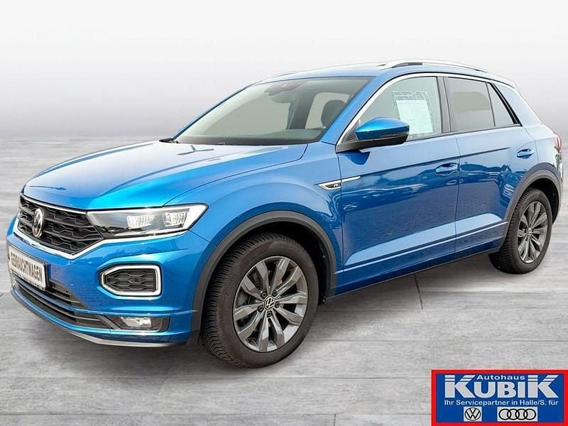 Gebraucht VW T-Roc Sportline 190 PS (139 kW) 2021 Ravennablau metallic SUV