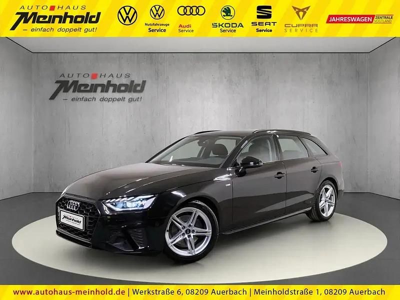 Mythosschwarz metallic Gebraucht 2023 Audi A4 S-Line Kombi | 35.444 € (Guter Preis) - Bild 1/4