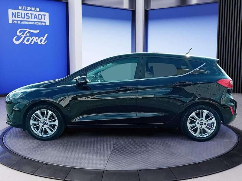 Gebraucht Ford Fiesta Titanium 125 PS (91 kW) 2022 Agate black metallic Kleinwagen