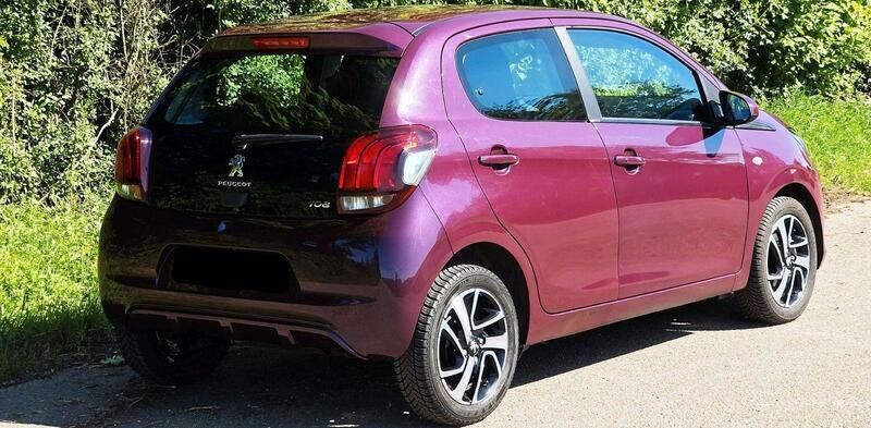 Gebraucht Peugeot 108 Allure 72 PS (52 kW) 2015 Violet Kleinwagen