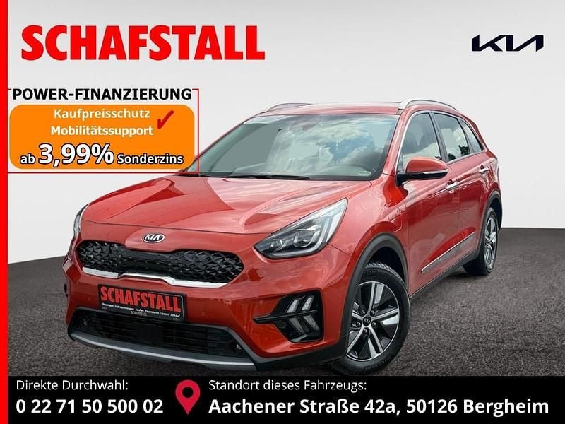 Orange ((drg) delight orange met.) Gebraucht 2021 Kia Niro Vision SUV | 19.979 € (Fairer Preis) - Bild 1/3