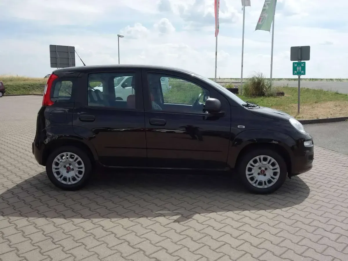 Gebraucht Fiat Panda Easy 69 PS (50 kW) 2016 Cinema schwarz Kleinwagen