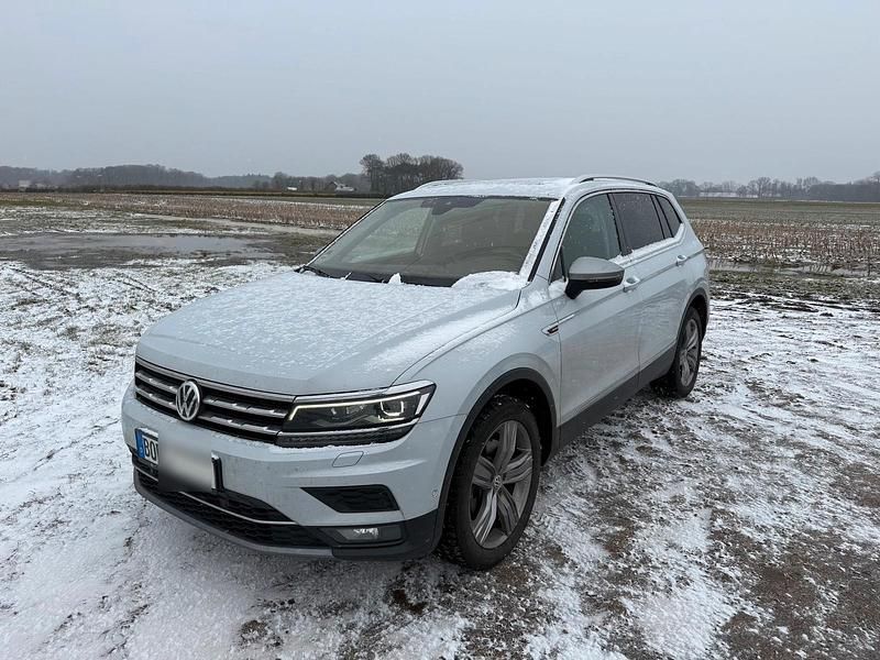 Gebraucht VW Tiguan Allspace 239 PS (175 kW) 2018 Weiß SUV