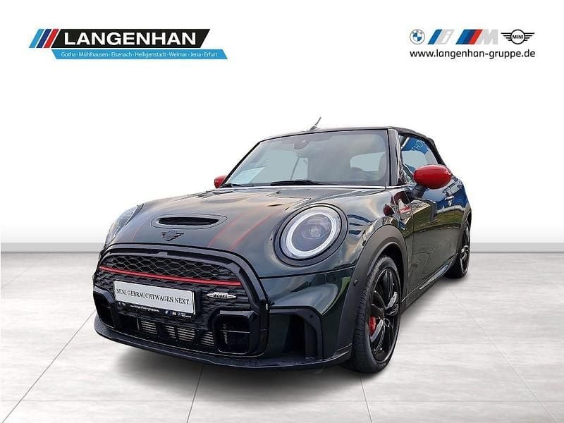 Grün Gebraucht 2022 Mini John Cooper Works Cabriolet Cabrio | 28.906 € (Superpreis) - Bild 1/4