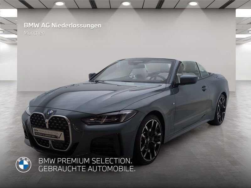 Grün Gebraucht 2024 BMW 430 Cabriolet Comfort Edition Cabrio | 61.106 € - Bild 1/2
