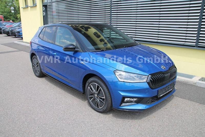 Gebraucht Skoda Fabia Monte Carlo 95 PS (69 kW) 2023 Blau Limousine