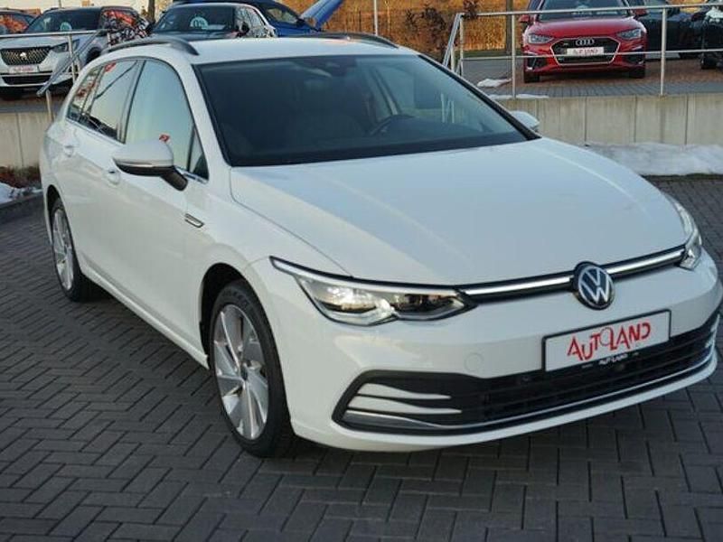 Gebraucht VW Golf VII Style 150 PS (110 kW) 2021 Weiß Kombi