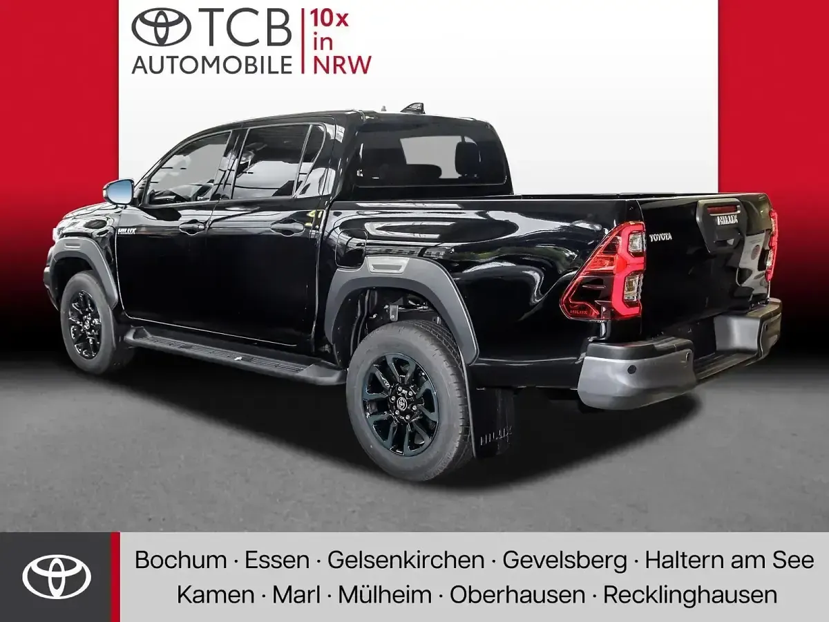 Neu Toyota HiLux 204 PS (150 kW) 2026 Schwarz Pickup