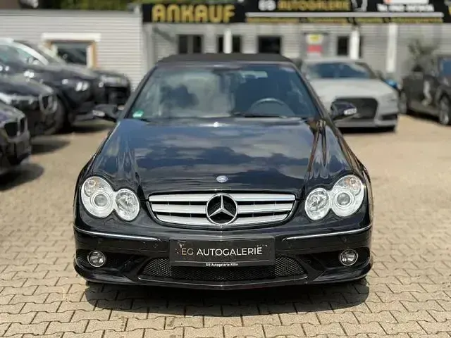 Gebraucht Mercedes CLK320 AMG 224 PS (164 kW) 2009 Schwarz Cabrio