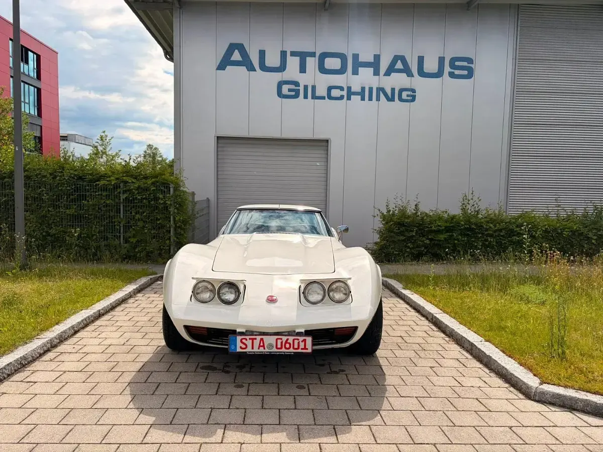 Gebraucht Corvette Stingray 165 PS (121 kW) 1974 Weiß Coupé