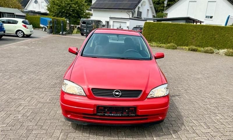 Rot Gebraucht 2000 Opel Astra Kleinwagen | 1.000 € (Superpreis) - Bild 1/4
