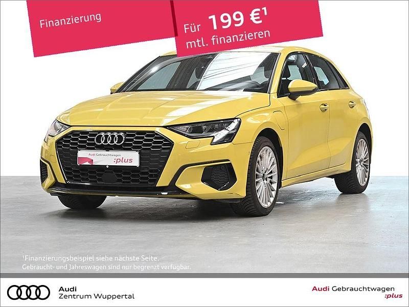 Pythongelb metallic Gebraucht 2022 Audi A3 Sportback e-tron Advanced Limousine | 23.889 € (Guter Preis) - Bild 1/3