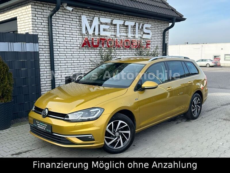 Kurkumagelb metallic Gebraucht 2018 VW Golf VII Join Kombi | 13.290 € (Fairer Preis) - Bild 1/4