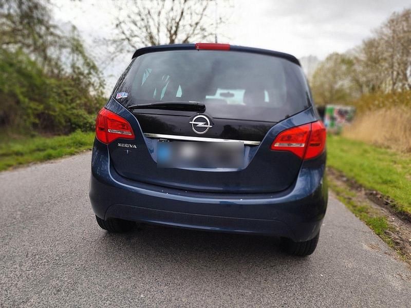 Gebraucht Opel Meriva S 101 PS (74 kW) 2012 Blau Van / Kleinbus