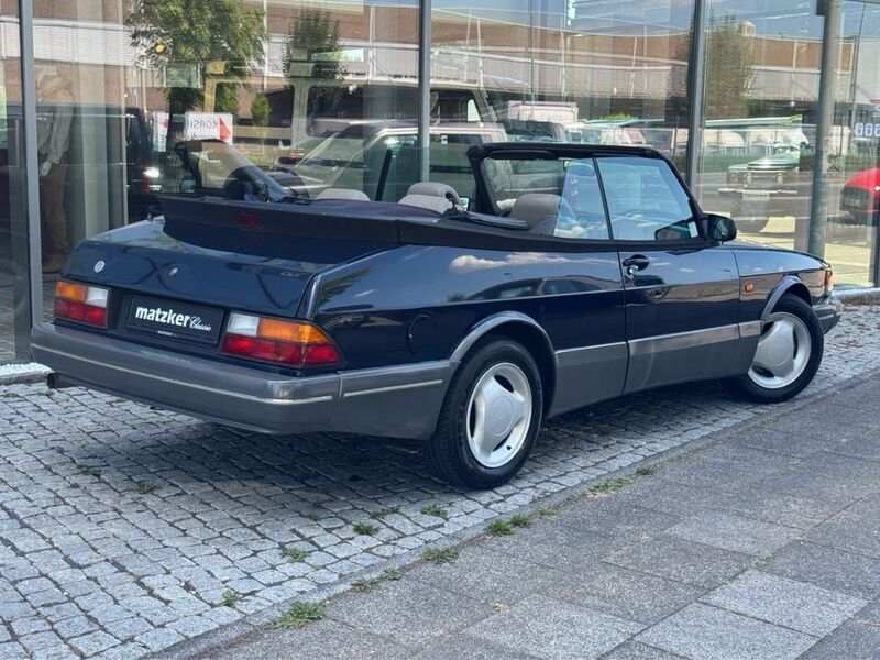 Gebraucht Saab 900 Cabriolet 141 PS (103 kW) 1993 Blau Cabrio