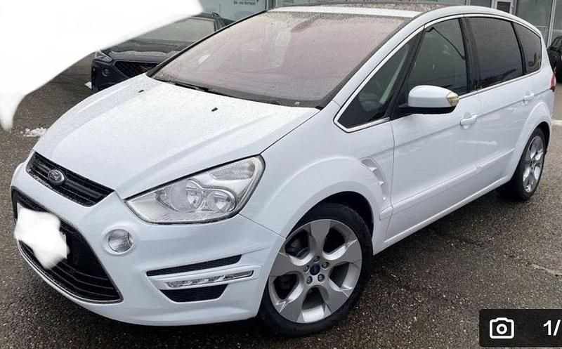 Gebraucht Ford S-MAX S 140 PS (102 kW) 2012 Weiß Van / Kleinbus