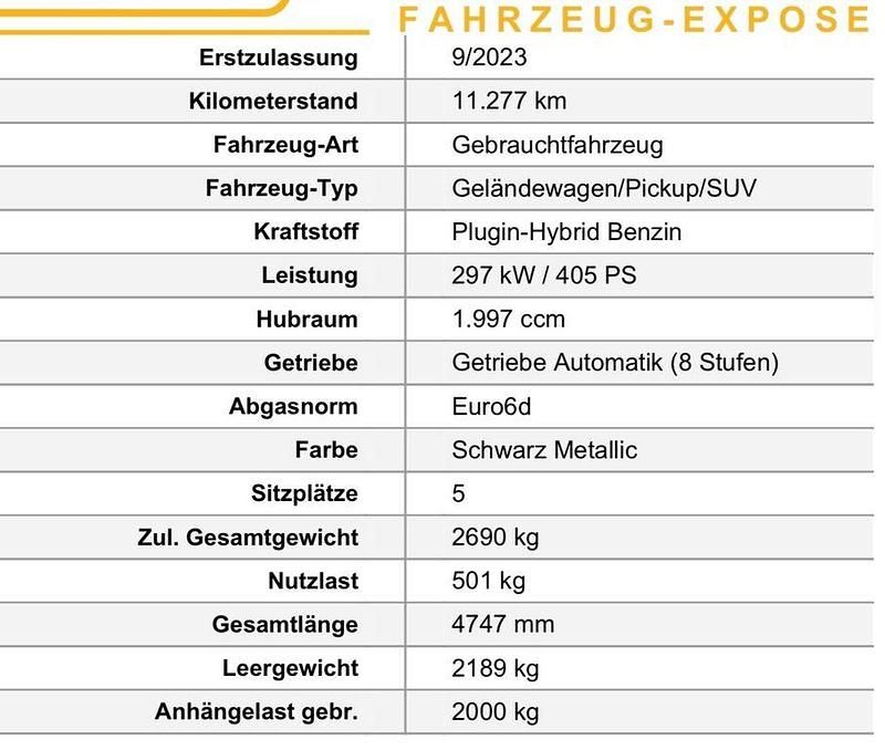 Gebraucht Jaguar F-Pace R-Dynamic 404 PS (297 kW) 2023 Schwarz SUV