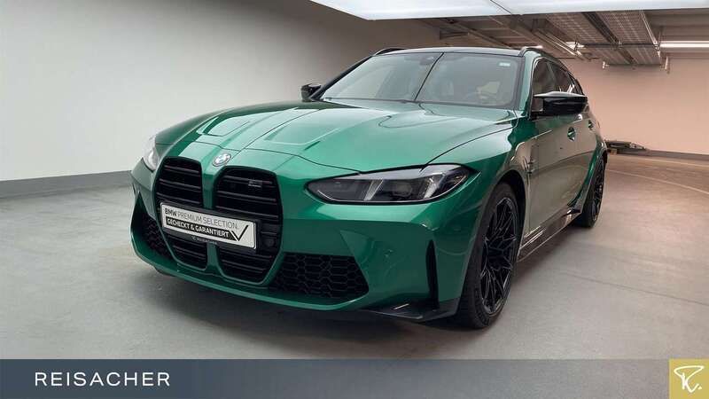 Isle of man grün metallic Gebraucht 2024 BMW M3 Competition Edition Kombi | 88.749 € - Bild 1/4