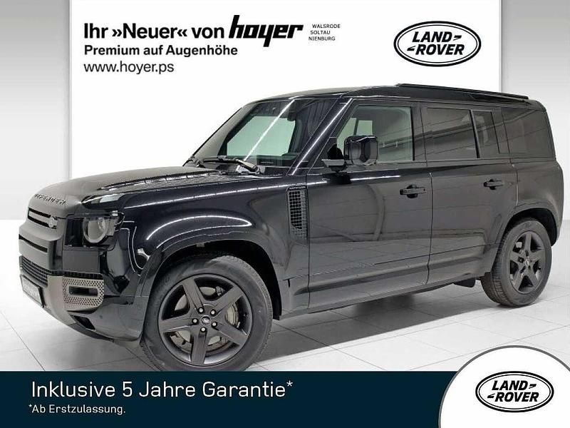 Santorini black Gebraucht 2024 Land Rover Defender SE Dynamic SUV | 78.880 € (Fairer Preis) - Bild 1/4