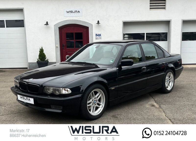 Schwarz Gebraucht 2000 BMW 735 M Sport Limousine | 17.735 € (Fairer Preis) - Bild 1/4