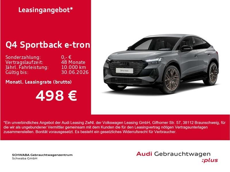 Gebraucht Audi Q4 e-tron 210 kW (286 PS) 2025 Kieselgrau SUV