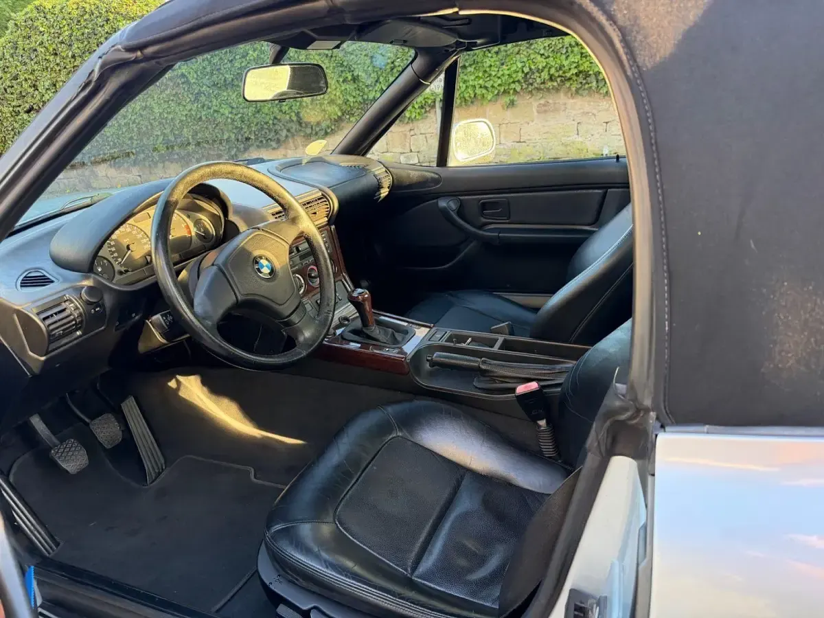 Gebraucht BMW Z3 Sport Line 116 PS (85 kW) 1997 Silber Cabrio