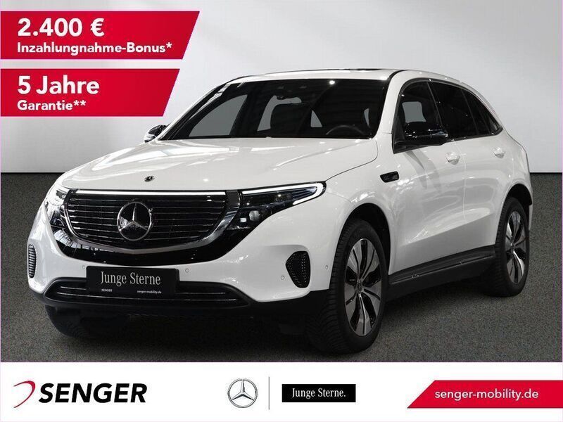 Weiß Gebraucht 2023 Mercedes EQC400 SUV | 38.970 € (Superpreis) - Bild 1/4