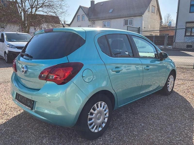 Gebraucht Opel Corsa Edition 90 PS (66 kW) 2015 Grün Kleinwagen