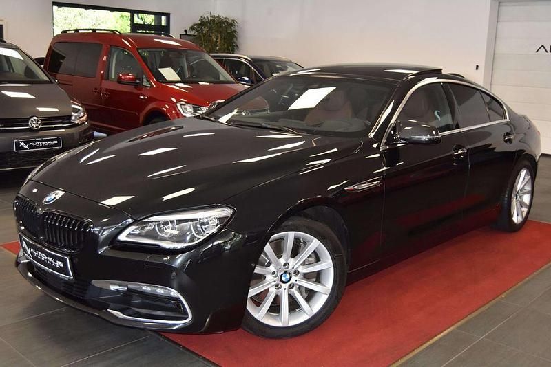 Schwarz Gebraucht 2017 BMW 640 Sport Line Coupé | 25.999 € (Superpreis) - Bild 1/4