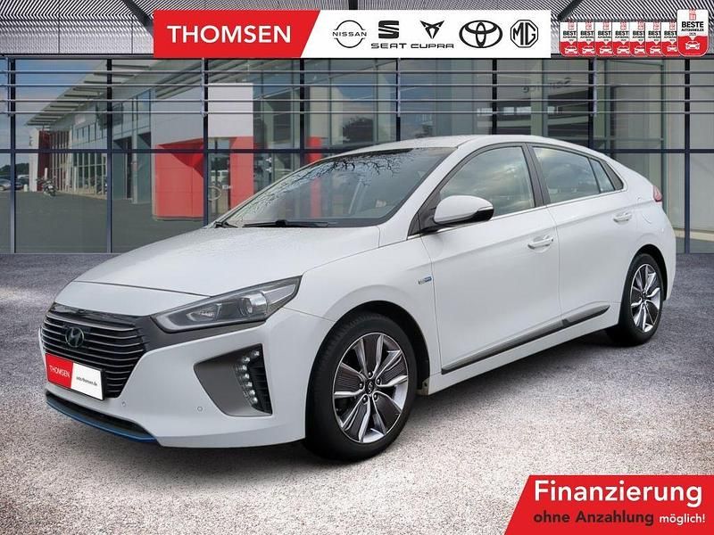 Polar white / sol Gebraucht 2019 Hyundai Ioniq Premium Kleinwagen | 14.950 € (Fairer Preis) - Bild 1/4