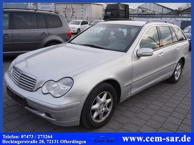 Silber Gebraucht 2002 Mercedes C180 Elegance Kombi | 3.350 € (Fairer Preis) - Bild 1/4